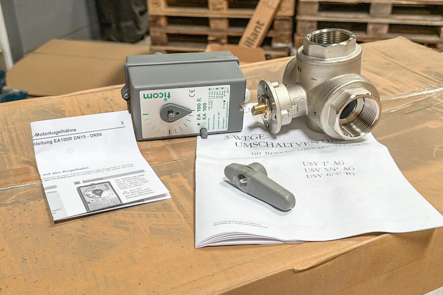 Umschaltventil Novelan USV 6/4\